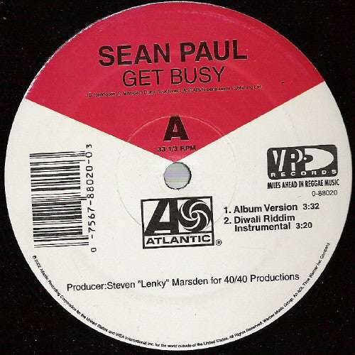 Get Busy (VINYL) | Excellent (EX) Near Mint (NM or M-) Get Cheap Vinyl