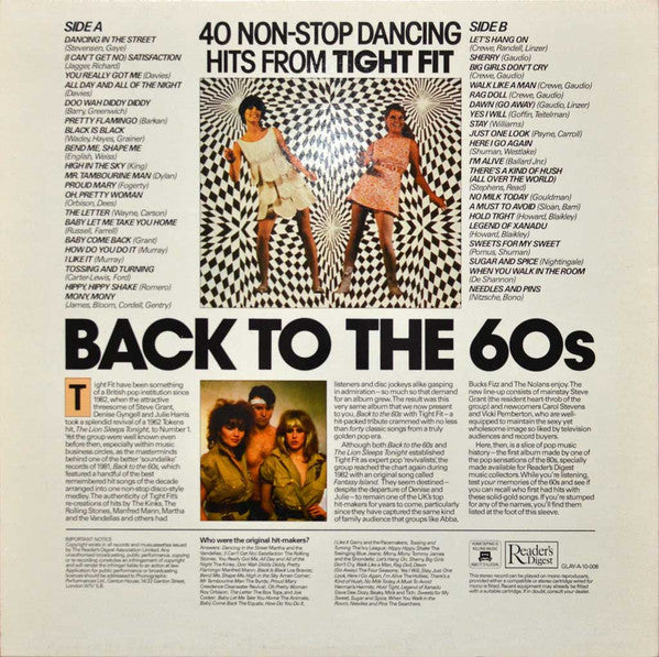 Back To The 60's | Near Mint (NM) Excellent (EX) Get Cheap Vinyl