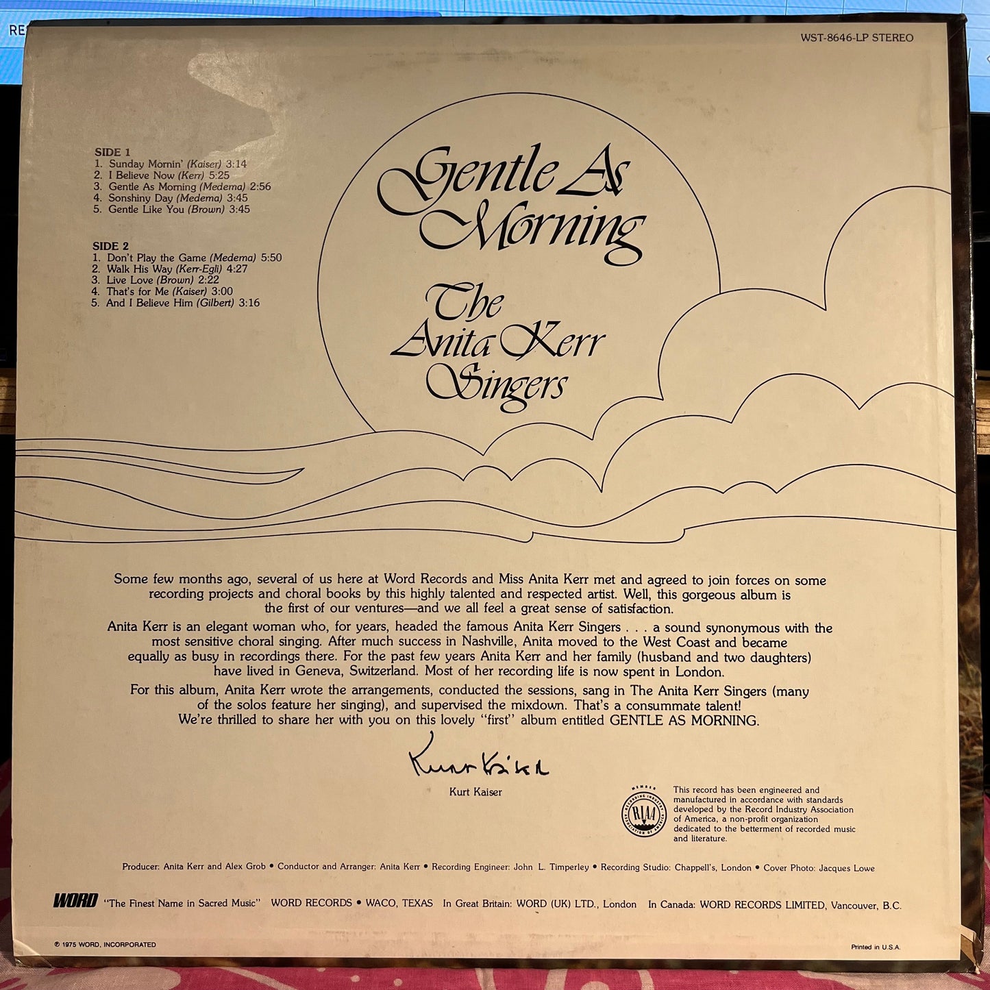 Gentle As Morning | Excellent (EX) Near Mint (NM) Get Cheap Vinyl
