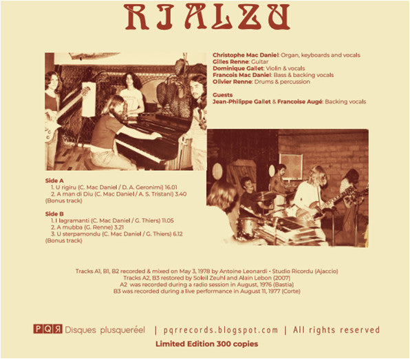Rialzu | Mint (M) Mint (M) Get Cheap Vinyl