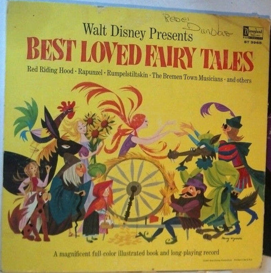 Walt Disney Presents Best Loved Fairy Tales | Very Good (VG) Very Good Plus (VG+) Get Cheap Vinyl