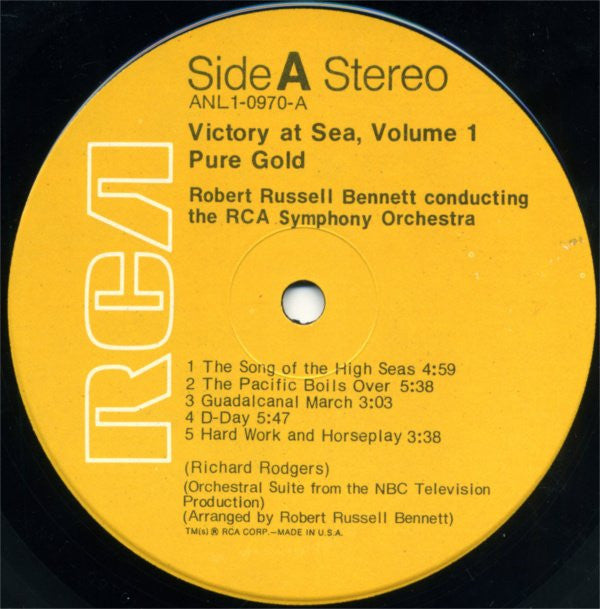 Victory At Sea Volume I | Near Mint (NM) Very Good Plus (VG+) Get Cheap Vinyl