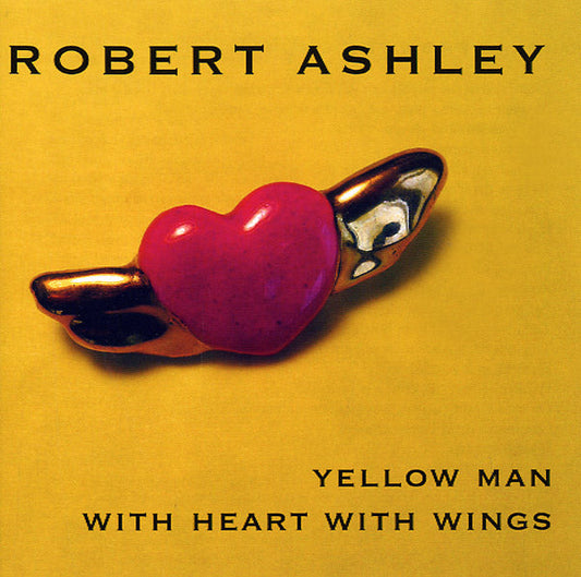 Yellow Man With Heart With Wings | Get Cheap Vinyl