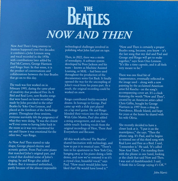 Now And Then / Love Me Do | Mint (M) Mint (M) Get Cheap Vinyl