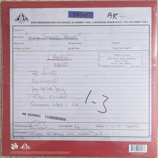 I Robot “Work In Progress” 2025 RSD | Mint (M) Mint (M) Get Cheap Vinyl