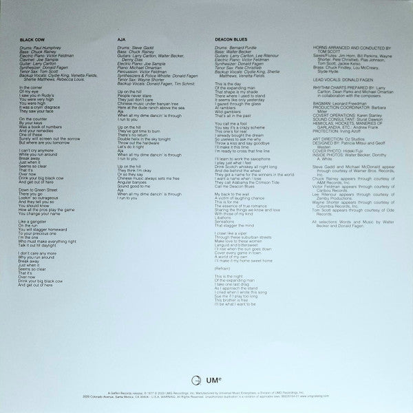 Aja *ANALOGUE PRODUCTIONS* | Mint (M) Mint (M) Get Cheap Vinyl