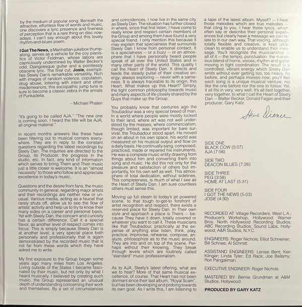 Aja *ANALOGUE PRODUCTIONS* | Mint (M) Mint (M) Get Cheap Vinyl