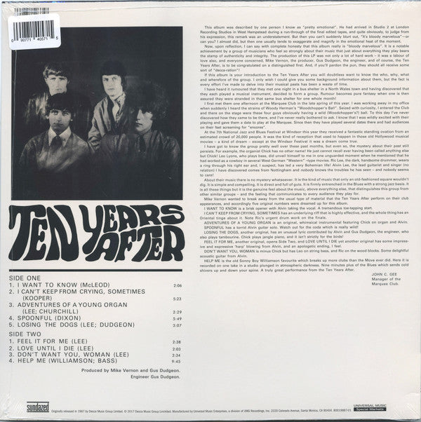 Ten Years After | Mint (M) Mint (M) Get Cheap Vinyl