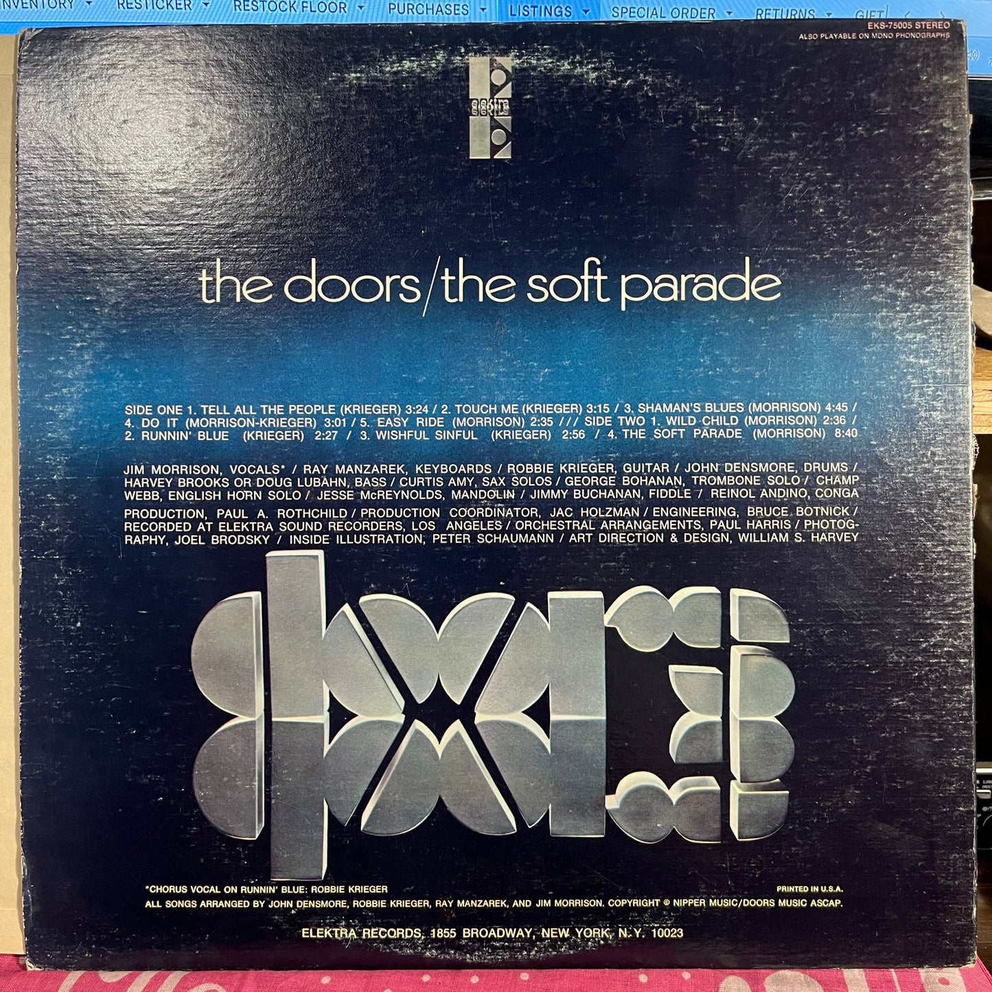 The Soft Parade *SRC BUTTERFLY* | Excellent (EX) Very Good Plus (VG+) Get Cheap Vinyl