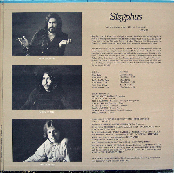 Sisyphus *PHILIPS - RI* | Very Good (VG) Good Plus (G+) Get Cheap Vinyl