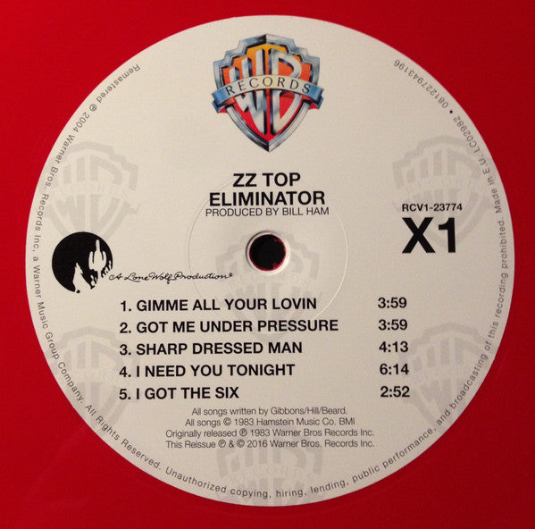 Eliminator | Mint (M) Mint (M) Get Cheap Vinyl