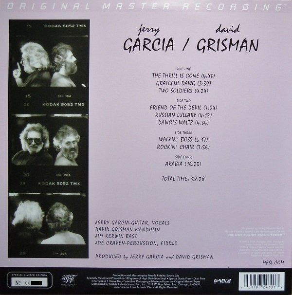 Jerry Garcia / David Grisman | Mint (M) Mint (M) Get Cheap Vinyl