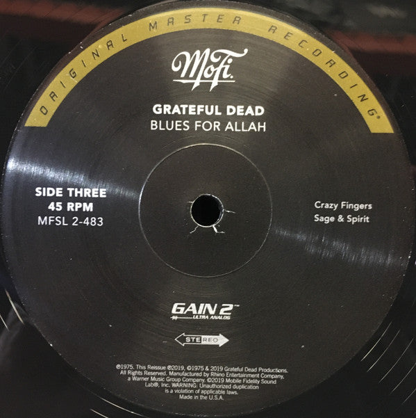 Blues For Allah | Mint (M) Mint (M) Get Cheap Vinyl