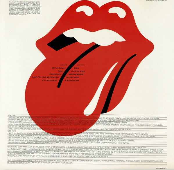 Sticky Fingers | Mint (M) Mint (M) Get Cheap Vinyl