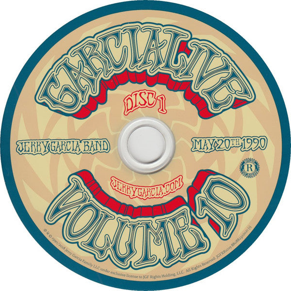 GarciaLive Volume 10 (May 20th, 1990 Hilo Civic Auditorium)(CD) | Mint (M) Get Cheap Vinyl