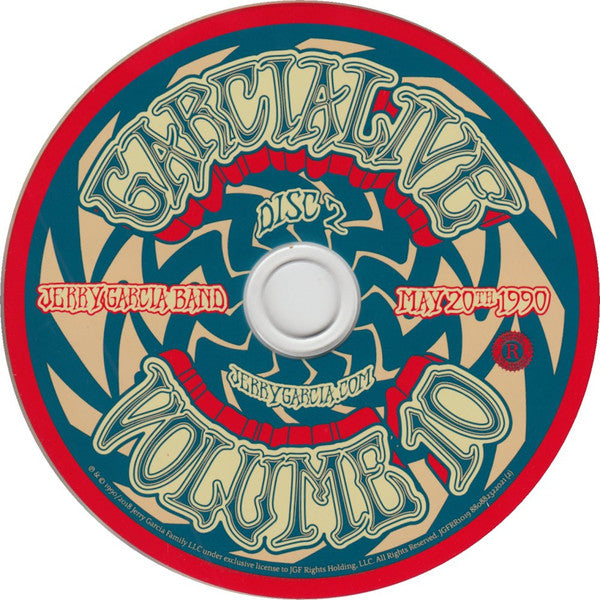 GarciaLive Volume 10 (May 20th, 1990 Hilo Civic Auditorium)(CD) | Mint (M) Get Cheap Vinyl