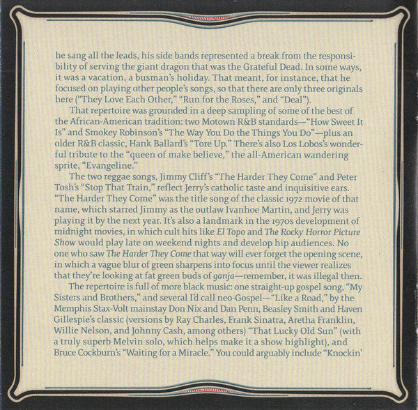 GarciaLive Volume 10 (May 20th, 1990 Hilo Civic Auditorium)(CD) | Mint (M) Get Cheap Vinyl