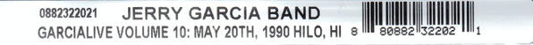 GarciaLive Volume 10 (May 20th, 1990 Hilo Civic Auditorium)(CD) | Mint (M) Get Cheap Vinyl