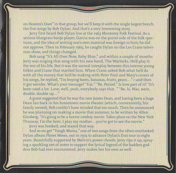 GarciaLive Volume 10 (May 20th, 1990 Hilo Civic Auditorium)(CD) | Mint (M) Get Cheap Vinyl