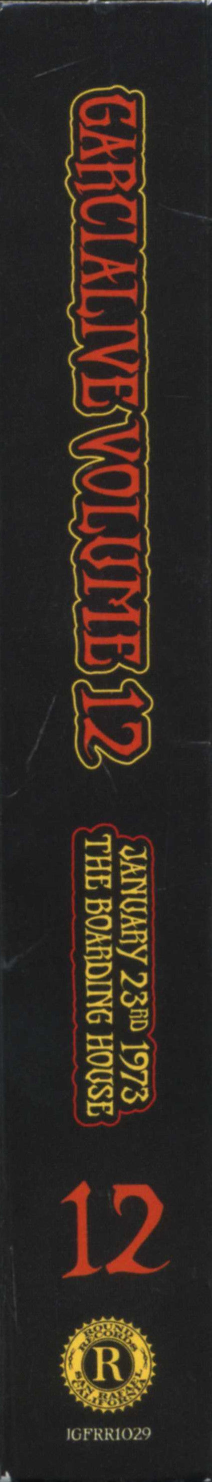 GarciaLive Volume 12 (January 23rd, 1973 The Boarding House) (CD) | Mint (M) Mint (M) Get Cheap Vinyl