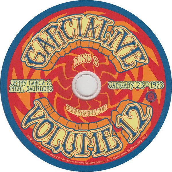 GarciaLive Volume 12 (January 23rd, 1973 The Boarding House) (CD) | Mint (M) Mint (M) Get Cheap Vinyl