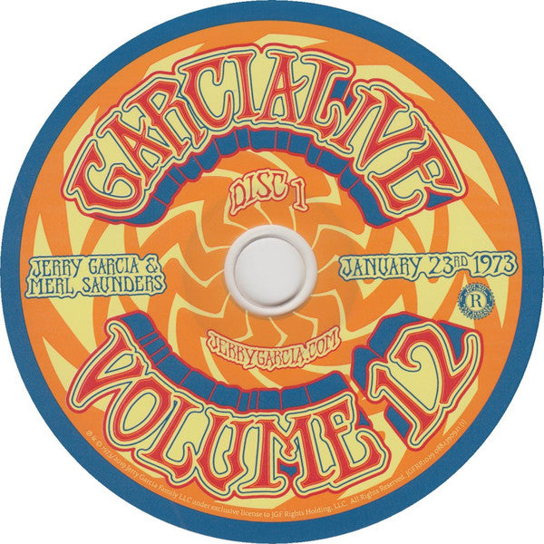 GarciaLive Volume 12 (January 23rd, 1973 The Boarding House) (CD) | Mint (M) Mint (M) Get Cheap Vinyl
