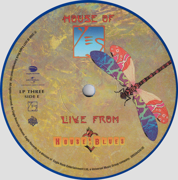 House Of Yes: Live From The House Of Blues (3xCOLOR VINYL) | Mint (M) Mint (M) Get Cheap Vinyl