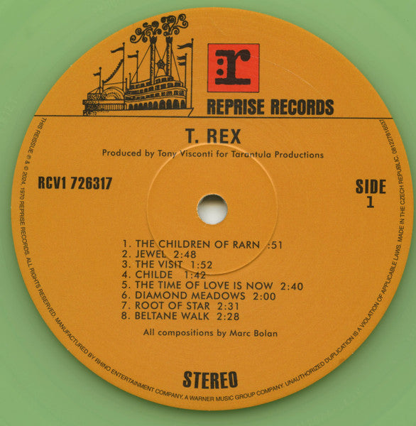T. Rex (COLOR VINYL / VMP) | Mint (M) Mint (M) Get Cheap Vinyl