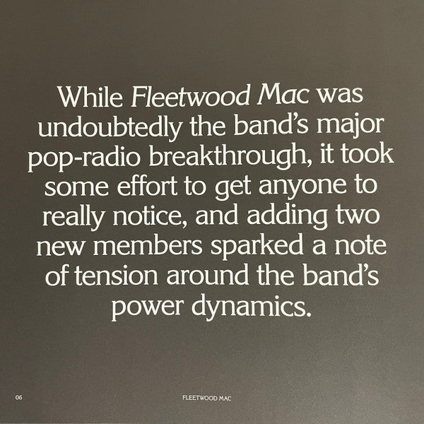 Fleetwood Mac (BLACK & WHITE COLOR VINYL - VMP) | Mint (M) Mint (M) Get Cheap Vinyl