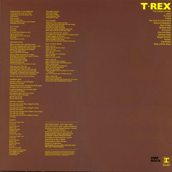 T. Rex (COLOR VINYL / VMP) | Mint (M) Mint (M) Get Cheap Vinyl