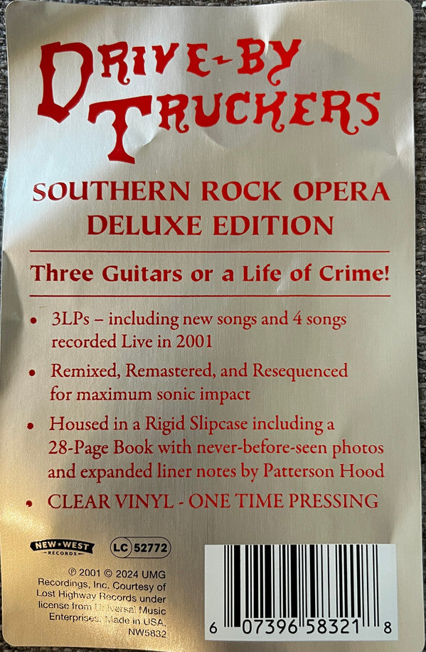 Southern Rock Opera (IEX: CLEAR VINYL / BOXSET) | Mint (M) Mint (M) Get Cheap Vinyl