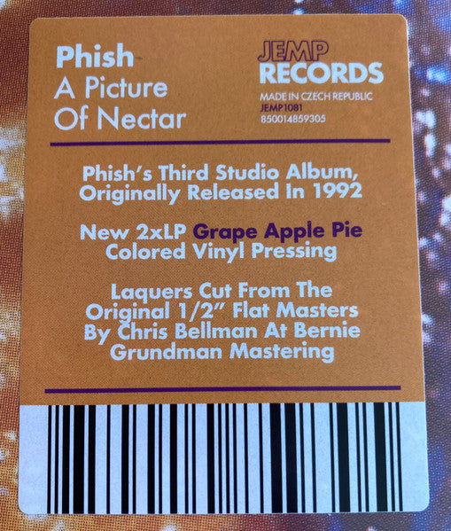 A Picture Of Nectar (B&M EXCLUSIVE: GRAPE APPLE PIE VINYL) | Mint (M) Mint (M) Get Cheap Vinyl