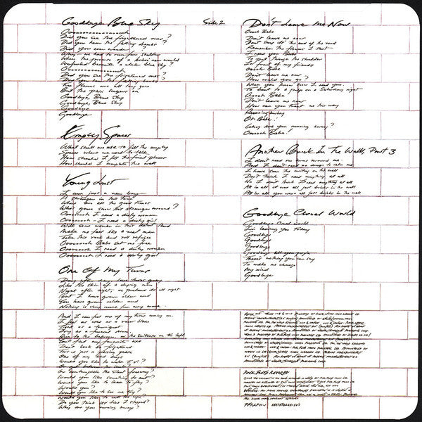 The Wall (180g) | Mint (M) Mint (M) Get Cheap Vinyl