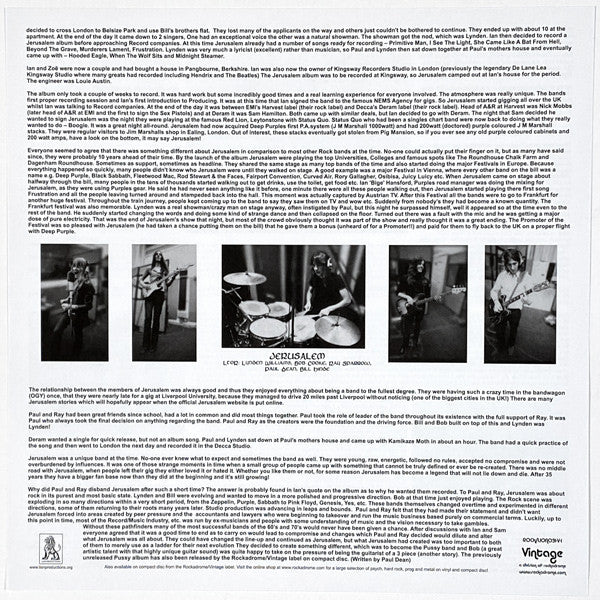 Jerusalem | Mint (M) Mint (M) Get Cheap Vinyl