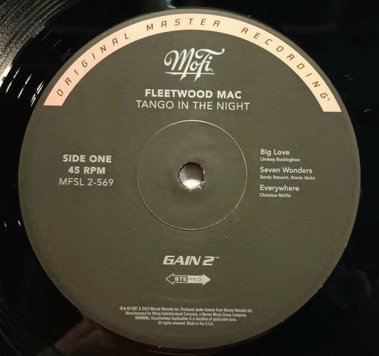 Tango In The Night (VINYL MFSL)(RECORD 1 ONLY) | Mint (M) Get Cheap Vinyl