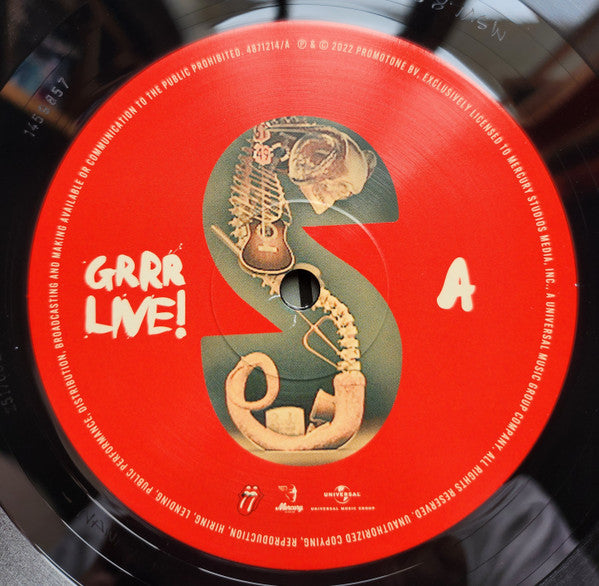 Grrr Live! (3xVINYL) | Mint (M) Mint (M) Get Cheap Vinyl