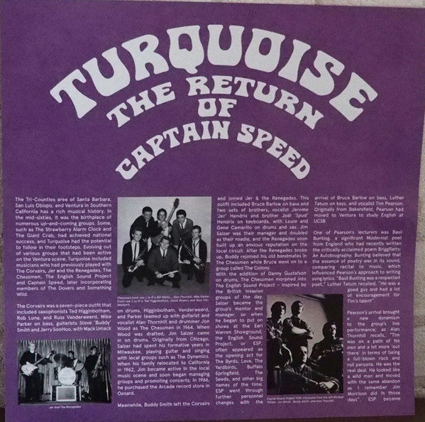 The Return Of Captain Speed (VINYL) | Mint (M) Mint (M) Get Cheap Vinyl