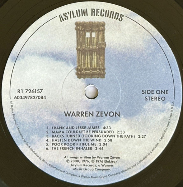 Warren Zevon (DELUXE EDITION) | Mint (M) Mint (M) Get Cheap Vinyl