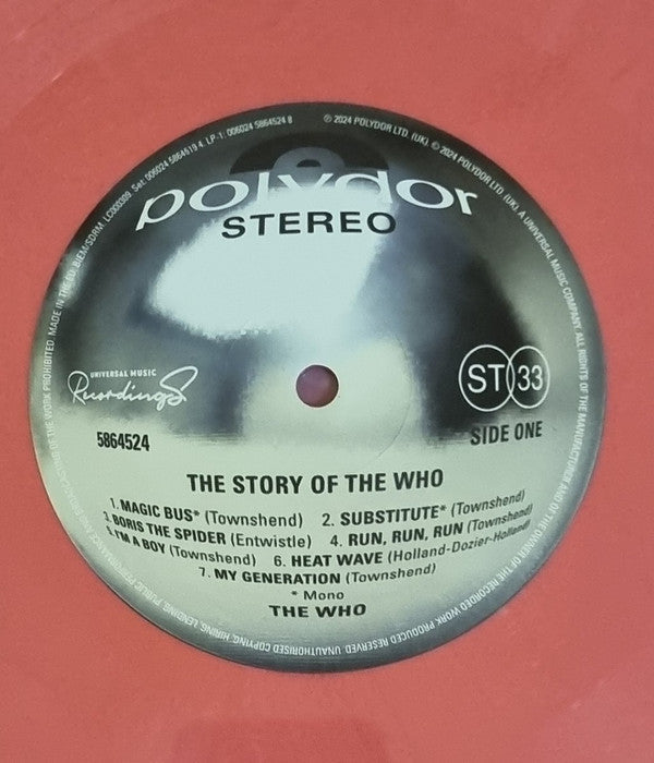 The Story Of The Who | Mint (M) Mint (M) Get Cheap Vinyl