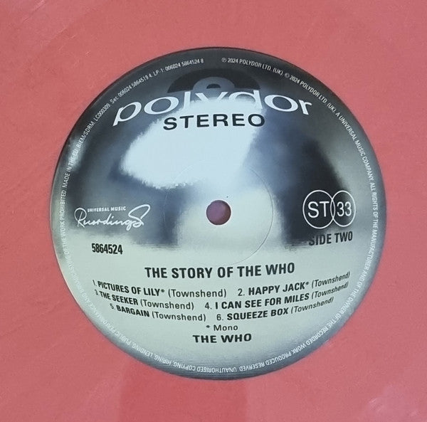 The Story Of The Who | Mint (M) Mint (M) Get Cheap Vinyl
