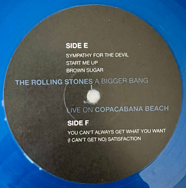 A Bigger Bang - Live On Copacabana Beach (3xCOLOR VINYL) | Mint (M) Mint (M) Get Cheap Vinyl
