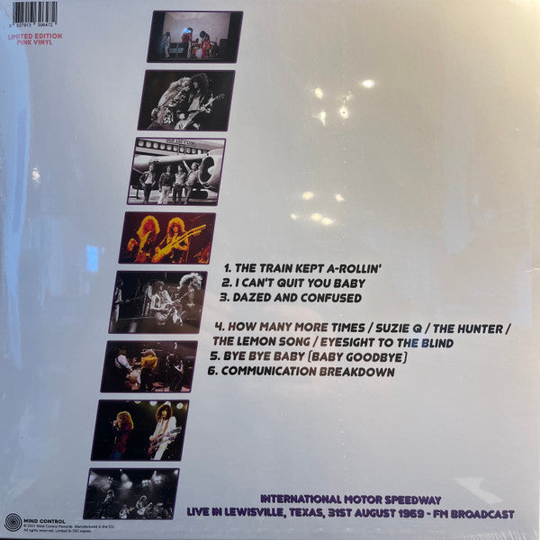 International Motor Speedway, Live In Lewisville, Texas, 31st August 1969 - FM Broadcast (PINK VINYL) | Mint (M) Mint (M) Get Cheap Vinyl