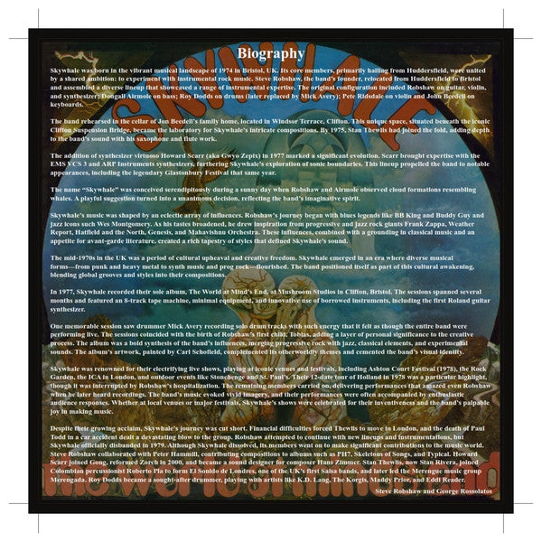 The World At Minds End (COLOR VINYL) | Mint (M) Mint (M) Get Cheap Vinyl