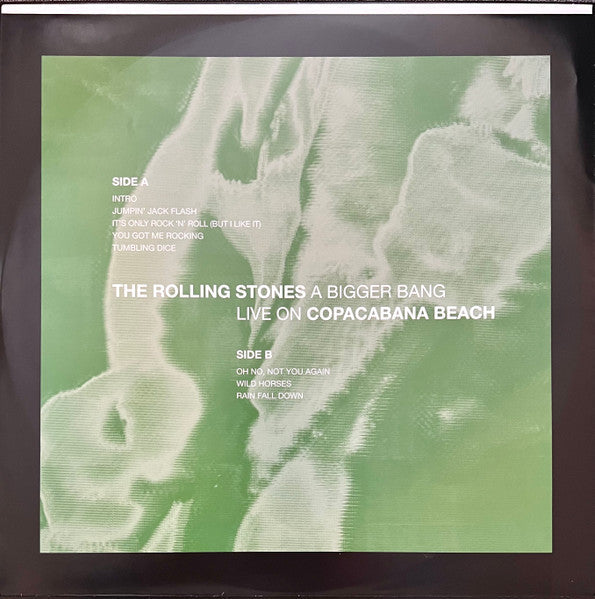 A Bigger Bang - Live On Copacabana Beach (3xCOLOR VINYL) | Mint (M) Mint (M) Get Cheap Vinyl