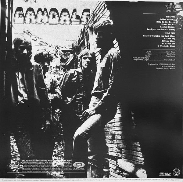 Gandalf (CLEAR VINYL) | Mint (M) Mint (M) Get Cheap Vinyl