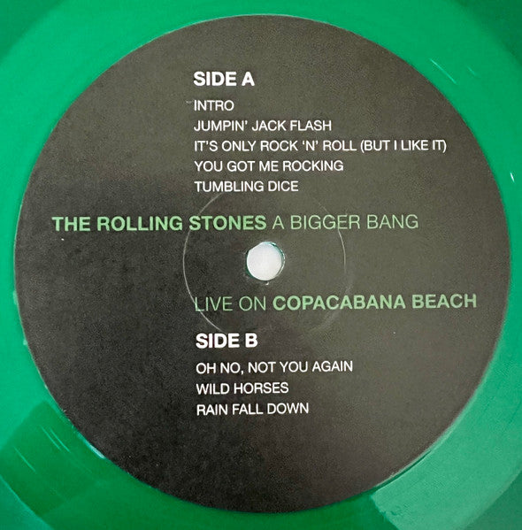 A Bigger Bang - Live On Copacabana Beach (3xCOLOR VINYL) | Mint (M) Mint (M) Get Cheap Vinyl