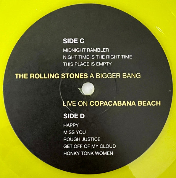 A Bigger Bang - Live On Copacabana Beach (3xCOLOR VINYL) | Mint (M) Mint (M) Get Cheap Vinyl