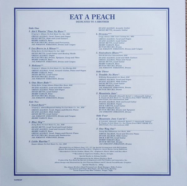Eat A Peach | Mint (M) Mint (M) Get Cheap Vinyl