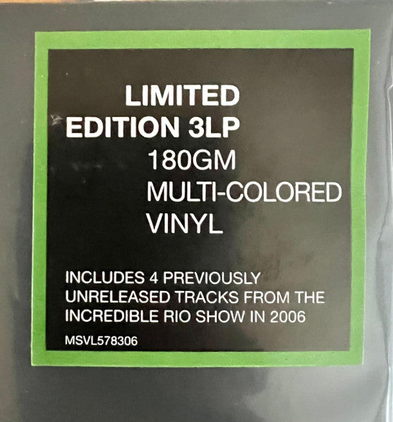A Bigger Bang - Live On Copacabana Beach (3xCOLOR VINYL) | Mint (M) Mint (M) Get Cheap Vinyl