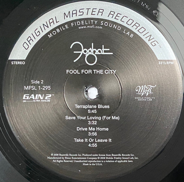 Fool For The City | Mint (M) Mint (M) Get Cheap Vinyl